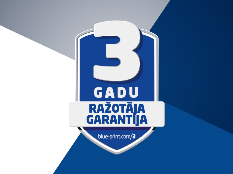 Trīs gadu kvalitātes zīmogs